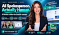 create a dynamic ai avatar spokesperson video for your saas