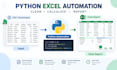 automate excel and CSV tasks using python