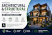 draw any architectural elevation in auto cad 2d