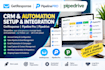 setup getresponse, pipeline pro and pipedrive CRM automation and sales funnel