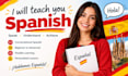 teach you how to speak spanish