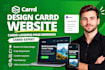 design carrd website carrd landing page redesign carrd expert design carrd co