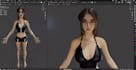 3d model rigging 3d character rig facial rig weight paint blendshape blender rig