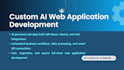 be your ai software developer full stack web developer, ai web app, ai website