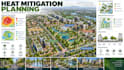 create heat mitigation planning layouts sustainable urban development