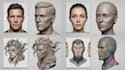 do custom 3d head model for 3d printing and games in zbrush