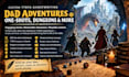 ghostwrite adventure writing, ttrpg, dungeons and dragons, dnd and one shot