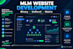 develop MLM website with binary unilevel matrix plan and admin panel
