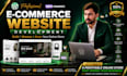 build a professional responsive ecommerce website