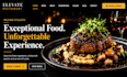 build squarespace restaurant website online menu food ordering website design