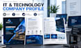 design a professional IT and technology company profile