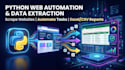 do python web automation and data extraction