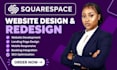 squarespace website redesign update squarespace website revamp edit squarespace