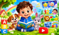 create ai 3d nursery rhymes and kid learning video