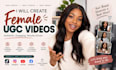 create female ugc videos