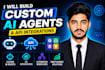 build custom ai agents and API integrations