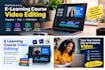 edit online courses or training videos, elearning course content, video editing