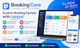 develop a custom booking system with laravel