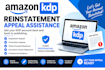 help with amazon KDP account reinstatement appeal