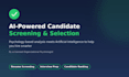 screen and evaluate candidates using ai and psychology