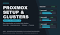 install, configure and manage your proxmox ve server or cluster