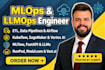 build mlops pipeline and deploy ml llm models on gpu with mlflow