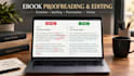 proofread and edit your ebook