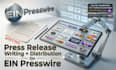 write and distribute press release with PR distribution