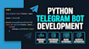 build custom python telegram bot with database integration