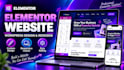 build wordpress website development and design with elementor pro