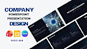 design company presentation, business slides, startup deck, redesign powerpoint