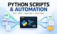 write python scripts to automate tasks and process files