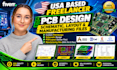 design custom pcb, pcb schematic, pcb circuit, gerber, bom, esp32 and stm32
