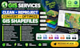 convert clean reproject optimize gis shapefiles geospatial data qgis arcgis
