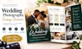 create a wedding photography package brochure with pricing