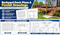 create complete backyard deck plans, deck drawings and permit plans