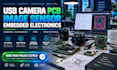 develop usb camera, image sensor and embedded electronics pcb