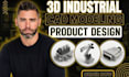 3d cad design, 3d cad modelling, do industrail 3d cad product design, rendering