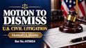 draft a US civil litigation motion to dismiss