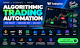 do multi exchange algorithmic trading automation pine script webhook bot ema bot