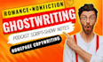 ghostwrite engaging romance and nonfiction content