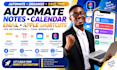 automate notes calendar email apple shortcuts ios automation task workflow
