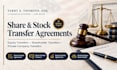 draft a legally binding share transfer and stock transfer agreement