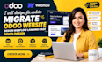 design, fix, update migrate odoo website design webflow landing page odoo design