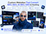 build responsive website including content and ai SEO GEO
