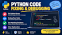 write, fix, and explain python code