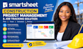 build smartsheet construction project management and job tracking