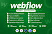 build webflow membership site with memberstack, outseta and gated content