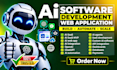 build your ai saas web app with ai integration, ai saas development, ai web app