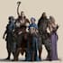 make dnd character party, fantasy character party